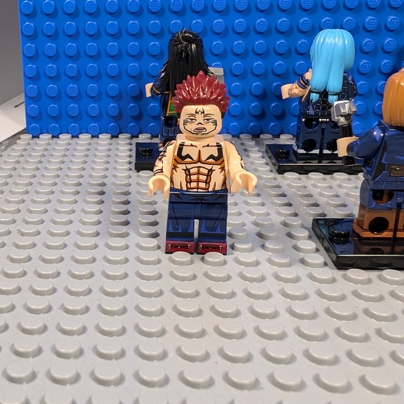 8 Minifigures- Jujutsu Kaisen Anime Building Block Toy Collectible Action Figure - Picture 6 of 8